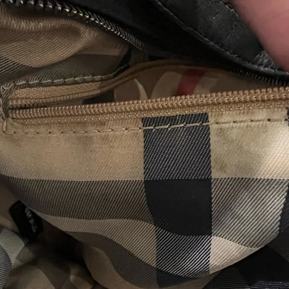 Auth.✅ Burberry Blue Nylon Tote💙 - Picture 12 of 16